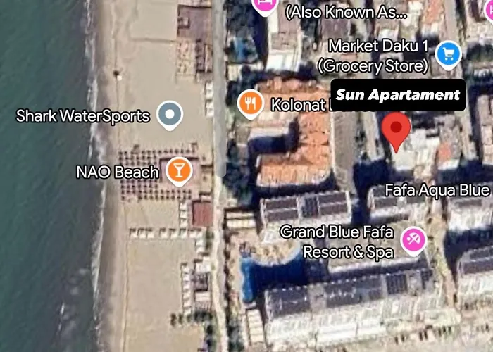 Sun Apartment Golem (Tirana)